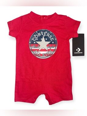 NWT Baby Converse Romper